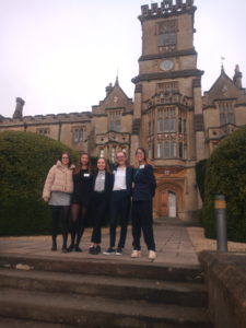 Mount girls at the Bath International Schools MUN