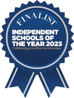 Independent Schools Of The Year 2023 Finalist Rosette